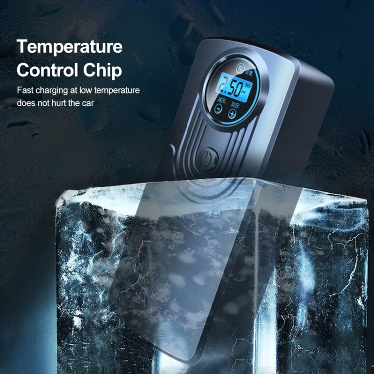 Car Portable Mini Digital Display High Power Multifunctional Inflatable Pump, Model: Wired by buy2fix