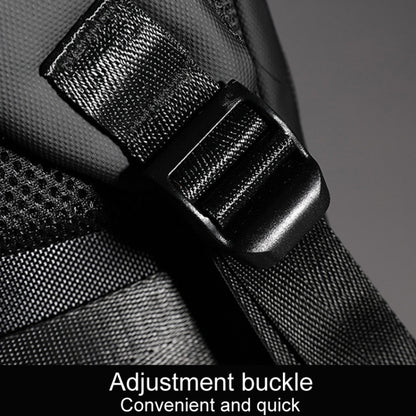 SKV B20453 Men Business Casual Multifunctional Double Shoulder Bag Large Capacity Laptop Backpack(Blue) - Backpack by SKV | Online Shopping UK | buy2fix