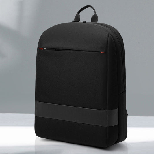 SKV B22016 Men Business Casual Double Shoulder Bag Outdoor Travel Laptop Backpack(Black) - Backpack by SKV | Online Shopping UK | buy2fix