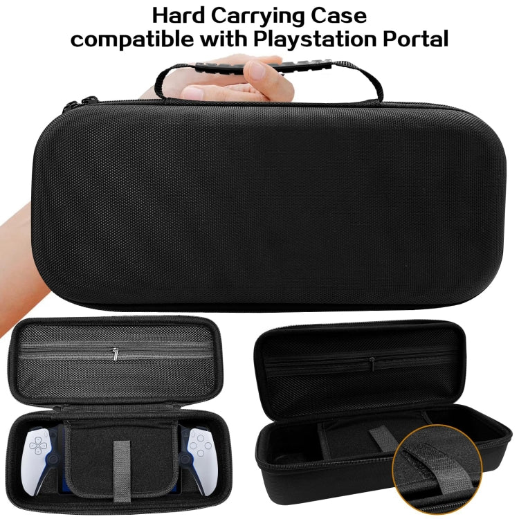 For PS Portal Game Consoles EVA Shockproof Waterproof Storage Bag(Black) - Bags by buy2fix | Online Shopping UK | buy2fix