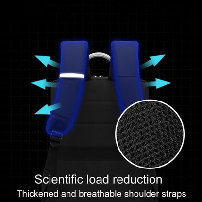 SKV BLB21282 Men Business Duty Traveling Double Shoulder Bag Lightweight Large Capacity Laptop Backpack(Black) - Backpack by SKV | Online Shopping UK | buy2fix