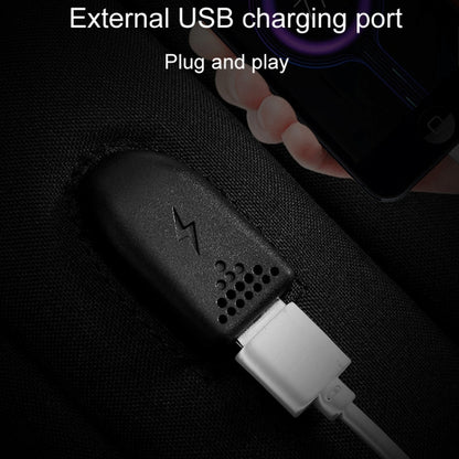 SKV BLB21282 Men Business Duty Traveling Double Shoulder Bag Lightweight Large Capacity Laptop Backpack(Black) - Backpack by SKV | Online Shopping UK | buy2fix