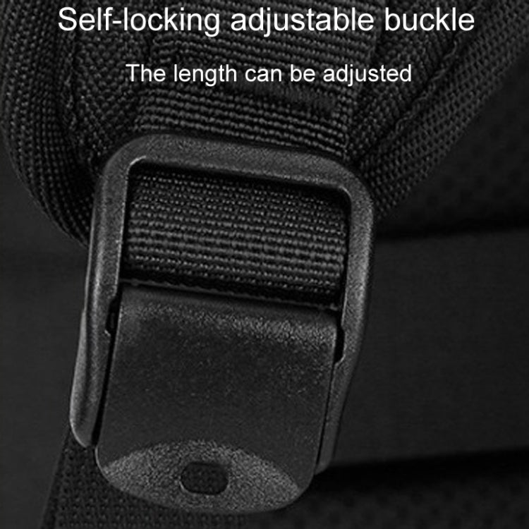 SKV BLB2006 Men Business Travel Double Shoulder Bag Large Capacity Casual Laptop Backpack(Black) - Backpack by SKV | Online Shopping UK | buy2fix