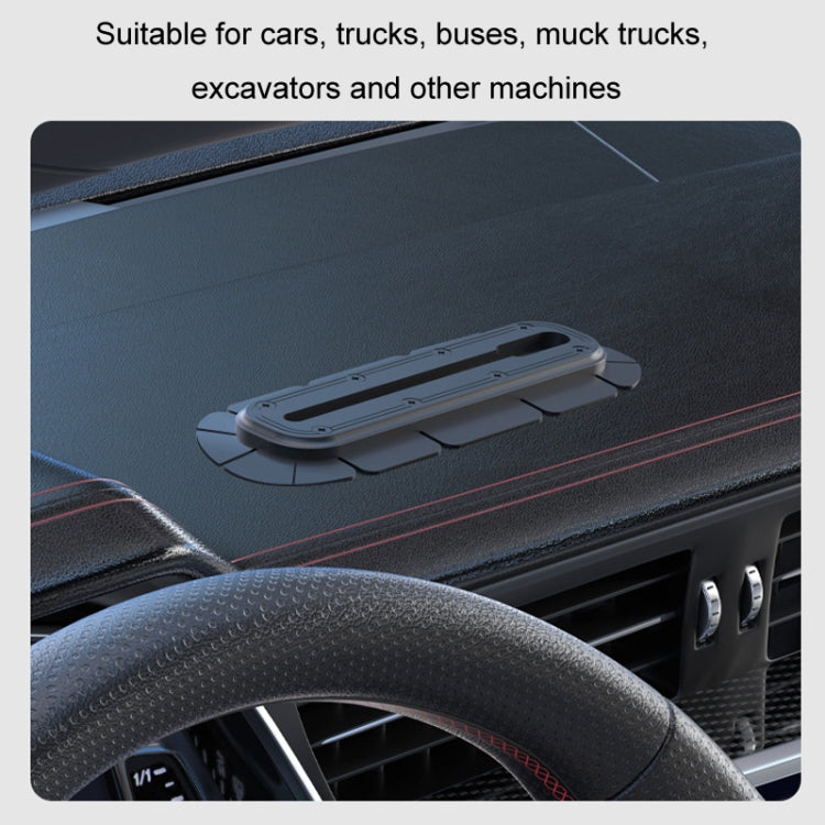 SUV Car Modified Central Control Bracket Base Slider, Specifications: Paste Rail Base by buy2fix