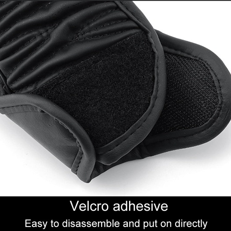 Car Universal Leather Gear Sleeve Breathable Gearshift Cover, Style: Manual Gear Yellow by buy2fix