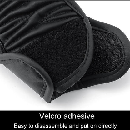 Car Universal Leather Gear Sleeve Breathable Gearshift Cover, Style: Manual Gear Yellow by buy2fix