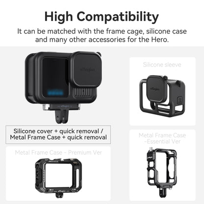 For GoPro HERO13 Black aMagisn Magnetic Quick-release Base Plastic  Adapter Accessories - Connection Mount by aMagisn | Online Shopping UK | buy2fix