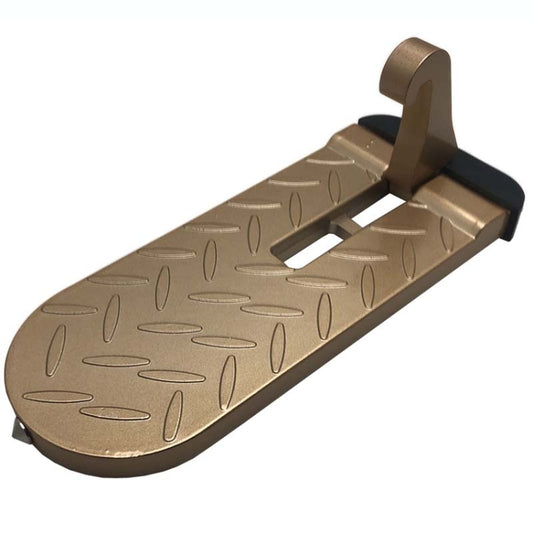 Car Extension Assisted Boarding Hooks Footrests(Gold) by buy2fix