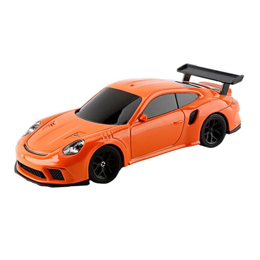 1:43 Full Scale Mini 4WD Drifting Charging Remote Control Car, Color: 4303G Orange 911 With Gyroscope - RC Cars by buy2fix | Online Shopping UK | buy2fix