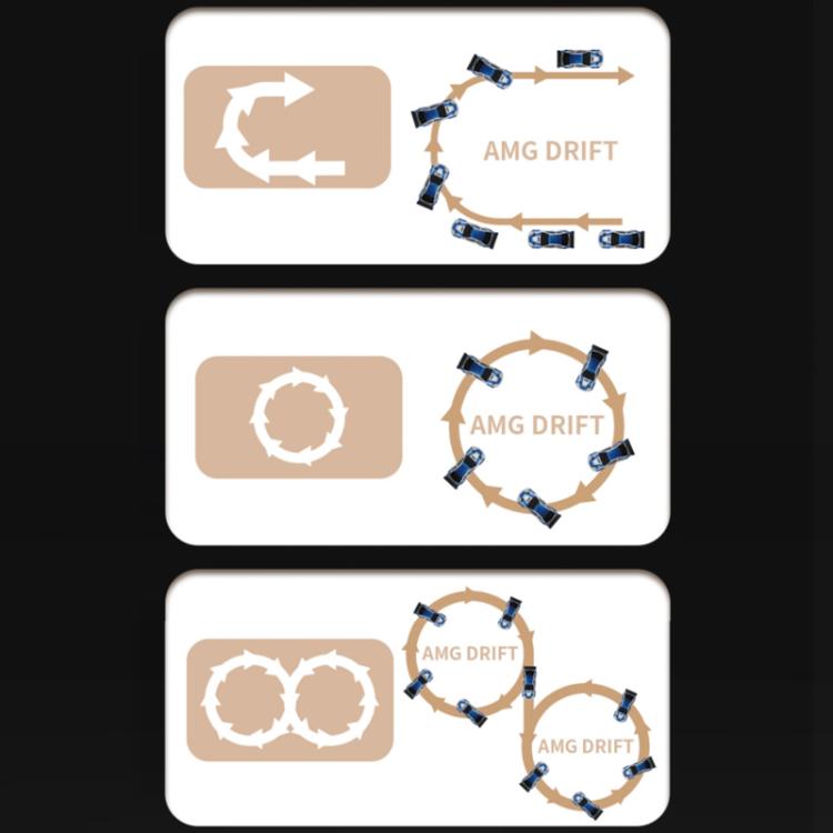 1:43 Full Scale Mini 4WD Drifting Charging Remote Control Car, Color: 4301 Black Mustang - RC Cars by buy2fix | Online Shopping UK | buy2fix