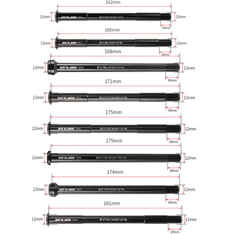 GUB TZ18 MTB Road Bicycle Frame Aluminium Bucket Axle Bar - Bottom Brackets by GUB | Online Shopping UK | buy2fix
