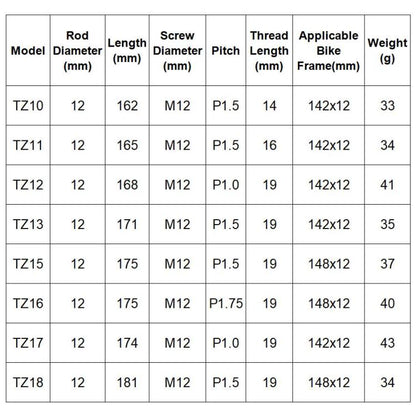 GUB TZ13 MTB Road Bicycle Frame Aluminium Bucket Axle Bar - Bottom Brackets by GUB | Online Shopping UK | buy2fix