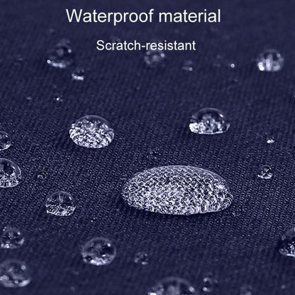 SKV B23344 Men Large Capacity Business Laptop Backpack Outdoor Traveling Double Shoulder Bag(Blue) - Backpack by SKV | Online Shopping UK | buy2fix