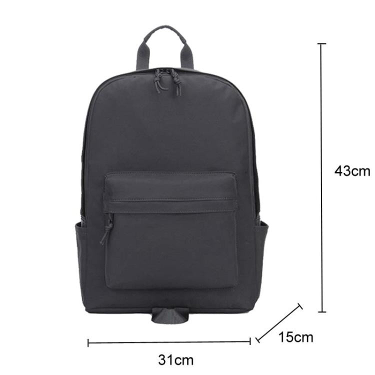 SKV SKV009 Outdoor Casual Double Shoulder Bag Large Capacity Laptop Backpack(Black) - Backpack by SKV | Online Shopping UK | buy2fix