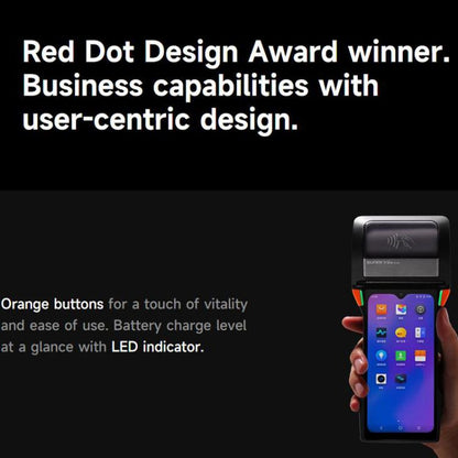 SUNMI V2s PLUS Handheld Cash Register With 80mm Printer Intelligent Mobile Terminal, Spec: 2+16G Standard(EU Plug) by SUNMI