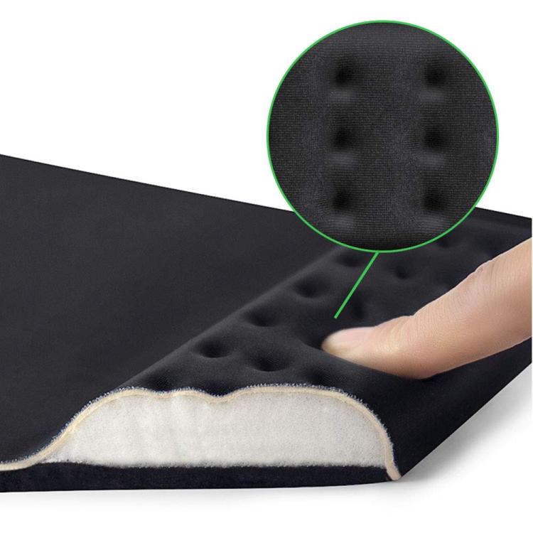 Rectangular Memory Foam Slow Rebound Wrist Breathable Mouse Pad(Black) - Mouse Pads by buy2fix | Online Shopping UK | buy2fix