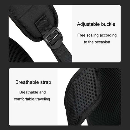 SKV B21071 Large Capacity Student School Bags Leisure Traveling Double Shoulder Laptop Backpack(Black) - Backpack by SKV | Online Shopping UK | buy2fix