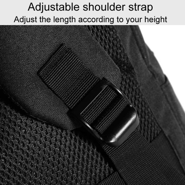 SKV B20537 Lightweight Traveling Double Shoulder Bag Large Capacity Laptop Backpack(Light Gray) - Backpack by SKV | Online Shopping UK | buy2fix