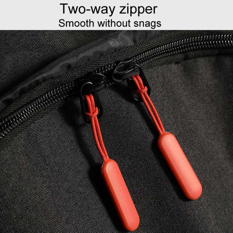 SKV B20537 Lightweight Traveling Double Shoulder Bag Large Capacity Laptop Backpack(Light Gray) - Backpack by SKV | Online Shopping UK | buy2fix