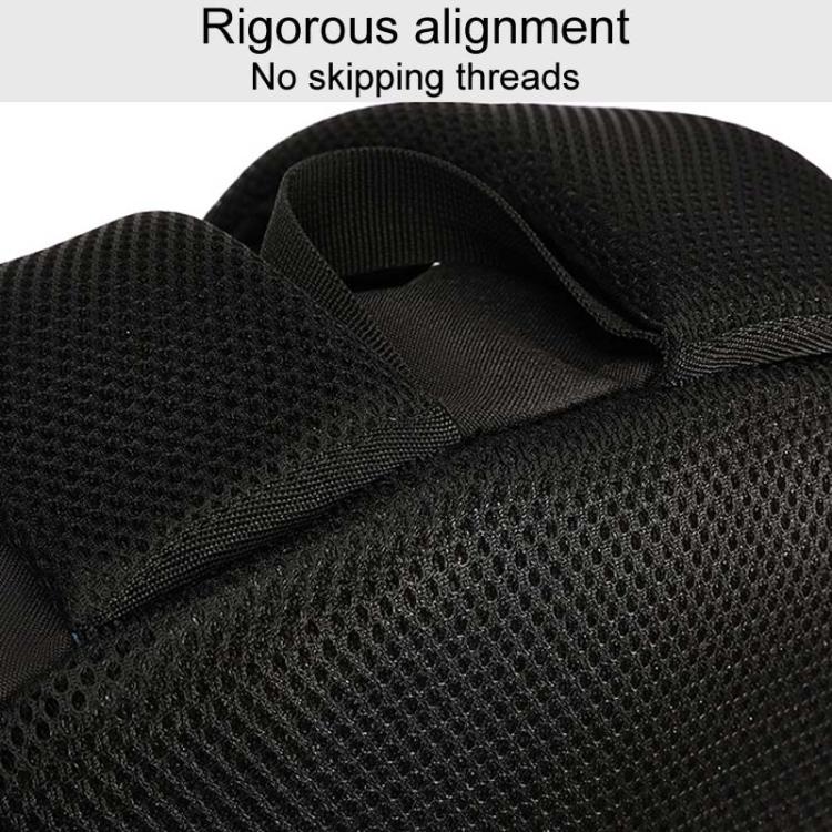 SKV B20537 Lightweight Traveling Double Shoulder Bag Large Capacity Laptop Backpack(Black) - Backpack by SKV | Online Shopping UK | buy2fix