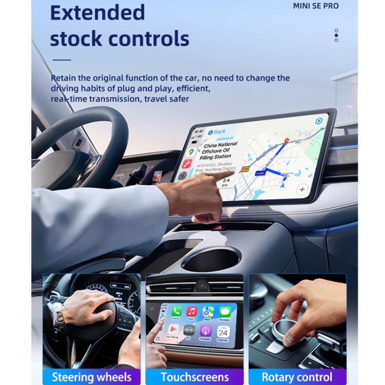 Dual-Channel Carlinkit Original Car Wired To Wireless Android Carplay Adapter(SE PRO) - Bluetooth Adapters by buy2fix | Online Shopping UK | buy2fix