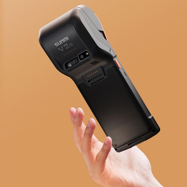 SUNMI V2s Scanning Label Printing Cash Register, Spec: NFC 2+16G(EU Plug) by SUNMI