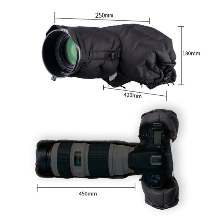 PGYTECH Camera Lens Warm Cold-proof Down Cover, Style: Regular -  by PGYTECH | Online Shopping UK | buy2fix