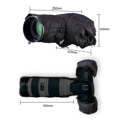 PGYTECH Camera Lens Warm Cold-proof Down Cover, Style: Regular -  by PGYTECH | Online Shopping UK | buy2fix