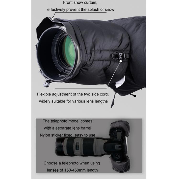 PGYTECH Camera Lens Warm Cold-proof Down Cover, Style: Telephoto -  by PGYTECH | Online Shopping UK | buy2fix