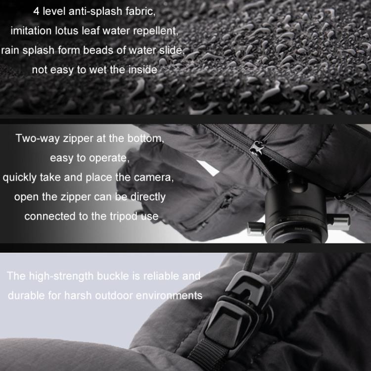 PGYTECH Camera Lens Warm Cold-proof Down Cover, Style: Telephoto -  by PGYTECH | Online Shopping UK | buy2fix