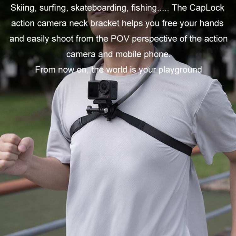 PGYTECH Sports Camera Neck Mount For Angled Shooting, Specifications: P-GM-153 Set - Holder by PGYTECH | Online Shopping UK | buy2fix