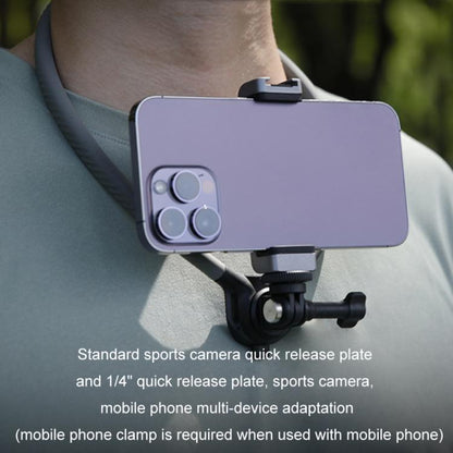 PGYTECH Sports Camera Neck Mount For Angled Shooting, Specifications: P-GM-153 Set - Holder by PGYTECH | Online Shopping UK | buy2fix