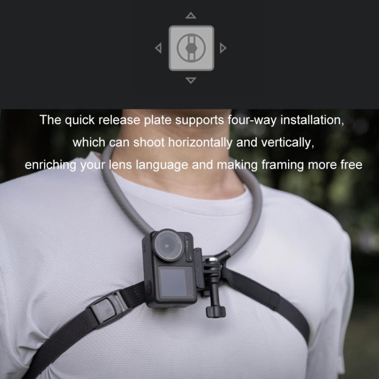 PGYTECH Sports Camera Neck Mount For Angled Shooting, Specifications: P-GM-153 Set - Holder by PGYTECH | Online Shopping UK | buy2fix