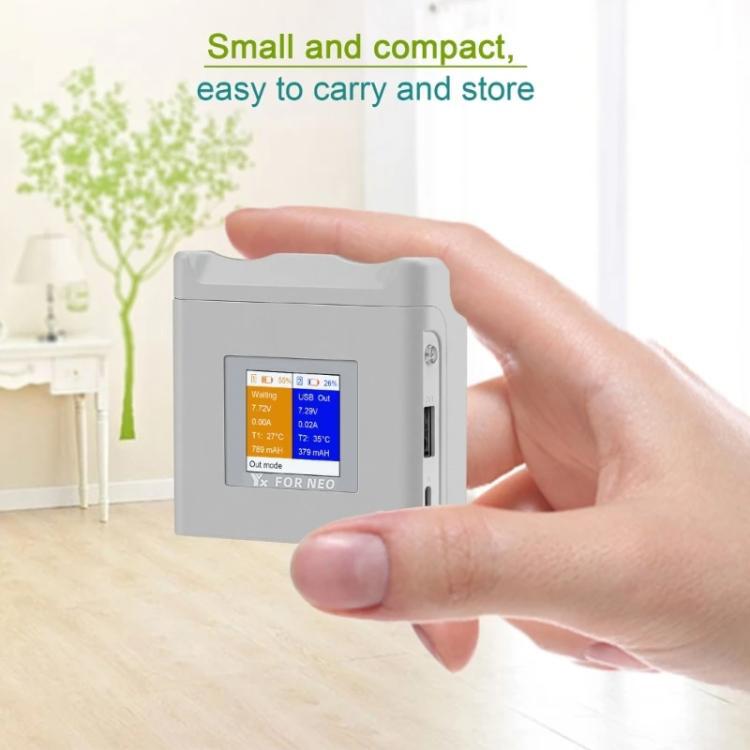 For DJI Neo Drone YX Color Screen Battery Charger Charge 2 Batteries(Gray) - Other by YX | Online Shopping UK | buy2fix