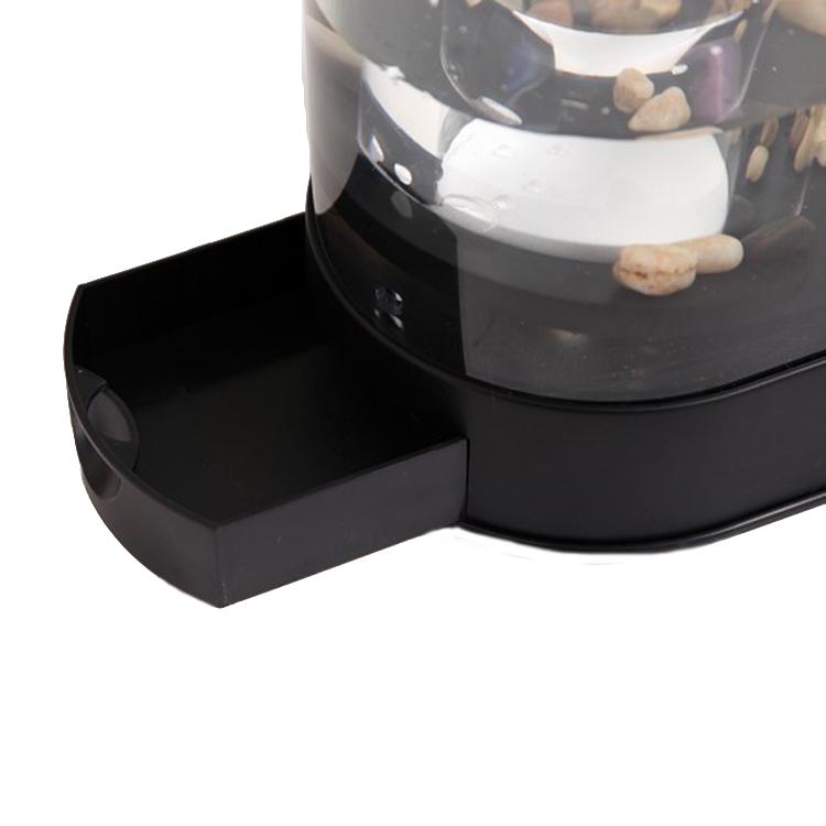 1.8L LED Light Desktop Water Flow Mini Fish Tank Home Turtle Tank Self-Circulating Aquarium(Black) - Fish Tanks & Accessories by buy2fix | Online Shopping UK | buy2fix