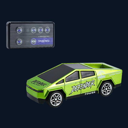 1:64 Mini Alloy 2.4Ghz Remote Control Car Children Rechargeable Model Car, Color: AO-5501E Green - RC Cars by buy2fix | Online Shopping UK | buy2fix