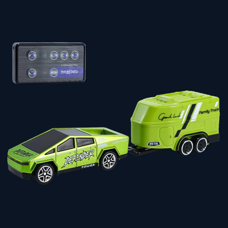 1:64 Mini Alloy 2.4Ghz Remote Control Car Children Rechargeable Model Car, Color: CO-5501E Green - RC Cars by buy2fix | Online Shopping UK | buy2fix