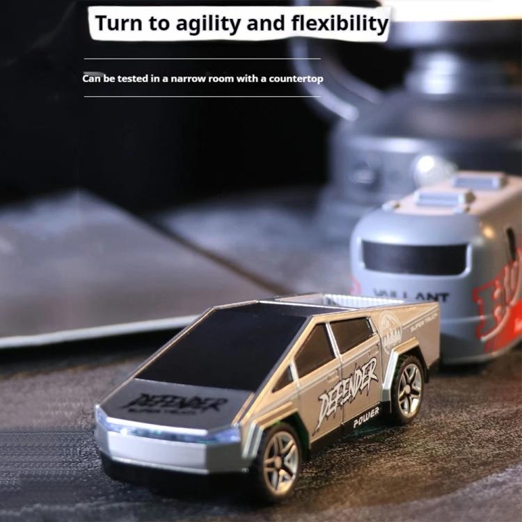 1:64 Mini Alloy 2.4Ghz Remote Control Car Children Rechargeable Model Car, Color: AO-5501E Gray - RC Cars by buy2fix | Online Shopping UK | buy2fix