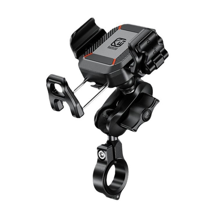 Kewig M33-C1 Outdoor Motorcycle Bike Riding Anti-Theft Shock Absorbing Cell Phone Holder(Standard Handlebar) by Kewig