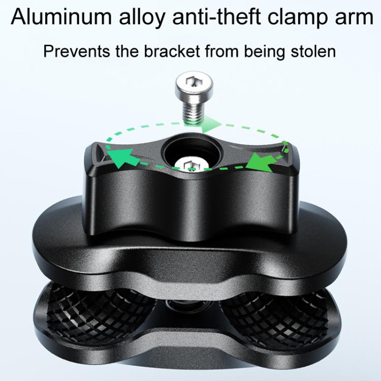 Kewig M33-C1 Outdoor Motorcycle Bike Riding Anti-Theft Shock Absorbing Cell Phone Holder(Standard Handlebar) by Kewig