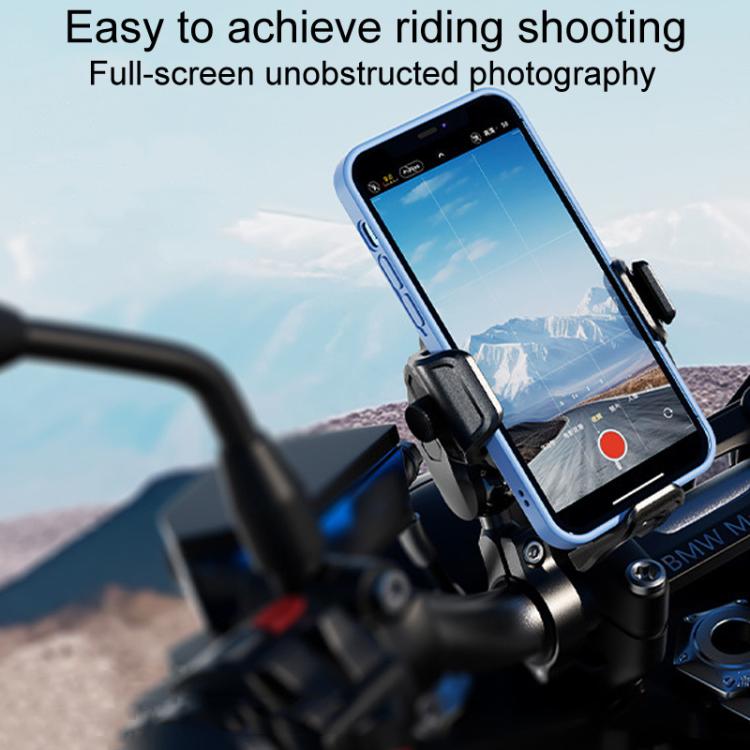Kewig M33-C1 Outdoor Motorcycle Bike Riding Anti-Theft Shock Absorbing Cell Phone Holder(Standard Handlebar) by Kewig