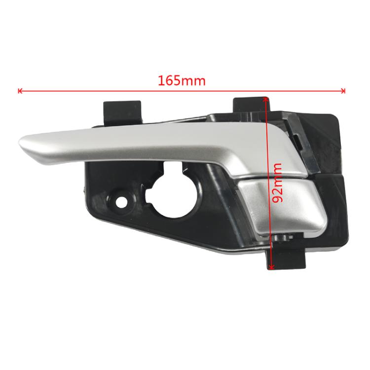 For KIA Picanto Car Electroplating Inner Handle, Specifications: Left Rear 83610-1Y010 by buy2fix