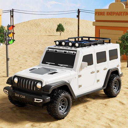 Folding Catapult Car Transformable Track Car Children Simulated Container Storage Car(White) - RC Cars by buy2fix | Online Shopping UK | buy2fix