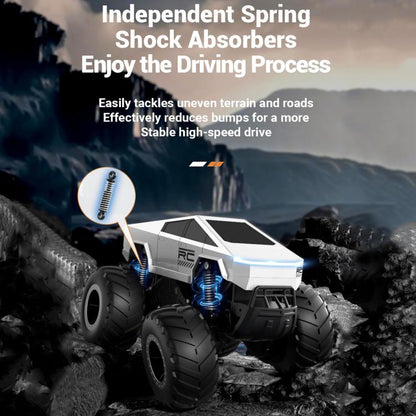 JJR/C Q185 Amphibious Off-Road Stunt Climbing 2.4G Remote Control Car Children Toys(Silver) - RC Cars by JJR/C | Online Shopping UK | buy2fix