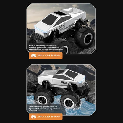 JJR/C Q185 Amphibious Off-Road Stunt Climbing 2.4G Remote Control Car Children Toys(Silver) - RC Cars by JJR/C | Online Shopping UK | buy2fix