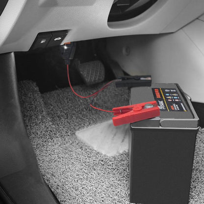 AERMOTOR Car ECU OBD2 Connector Battery Charging Clip Emergency Power Off Protector(Red Black) by AERMOTOR