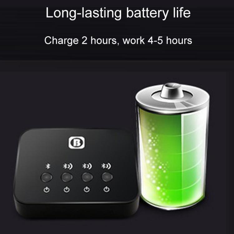 BW107 Bluetooth Adapter One To Three Audio Receiver Transmitter - Audio Receiver Transmitter by buy2fix | Online Shopping UK | buy2fix