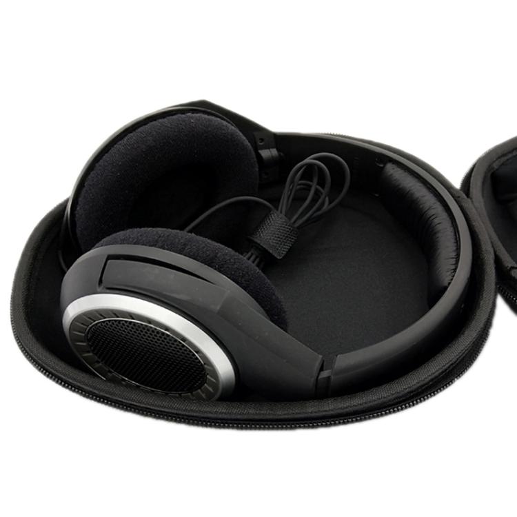 Headphones Bag For Sennheiser/Sony/Beats/Audio-Technica(Black PU Surface) - Other Accessories by buy2fix | Online Shopping UK | buy2fix