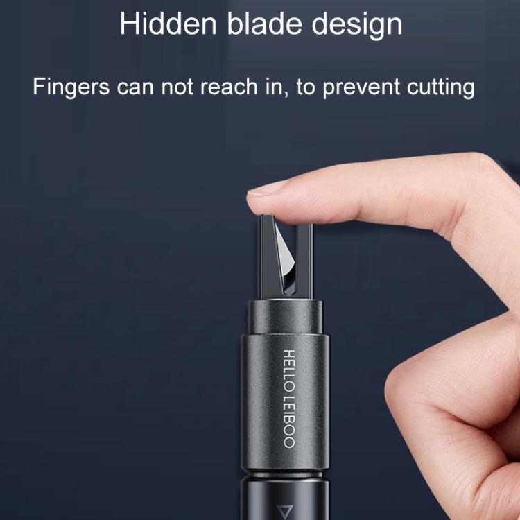 HELLO LEIBOO AD-1 Car Window Breaker Vehicle Multifunctional Escape Safety Hammer(Black) by HELLO LEIBOO