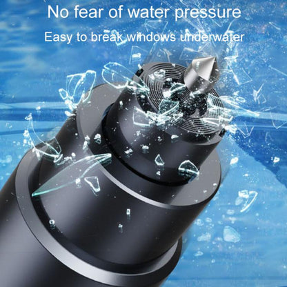 HELLO LEIBOO AD-1 Car Window Breaker Vehicle Multifunctional Escape Safety Hammer(Black) by HELLO LEIBOO